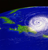 A superstorm from space