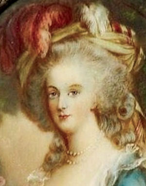 The French queen Marie Antoinette