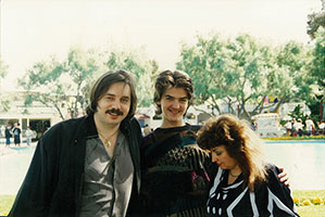 Светлана с Николаем Левашовым и сыном Робертом в Сан-Франциско, 1993 год