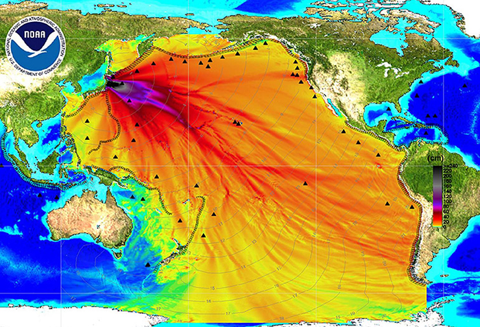Радиация от Фукусимы накрыла уже весь Тихий океан