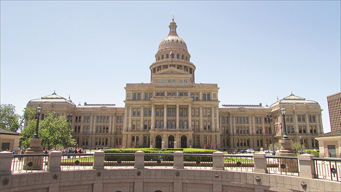 Правительственное здание в Остине, штат Техас, США