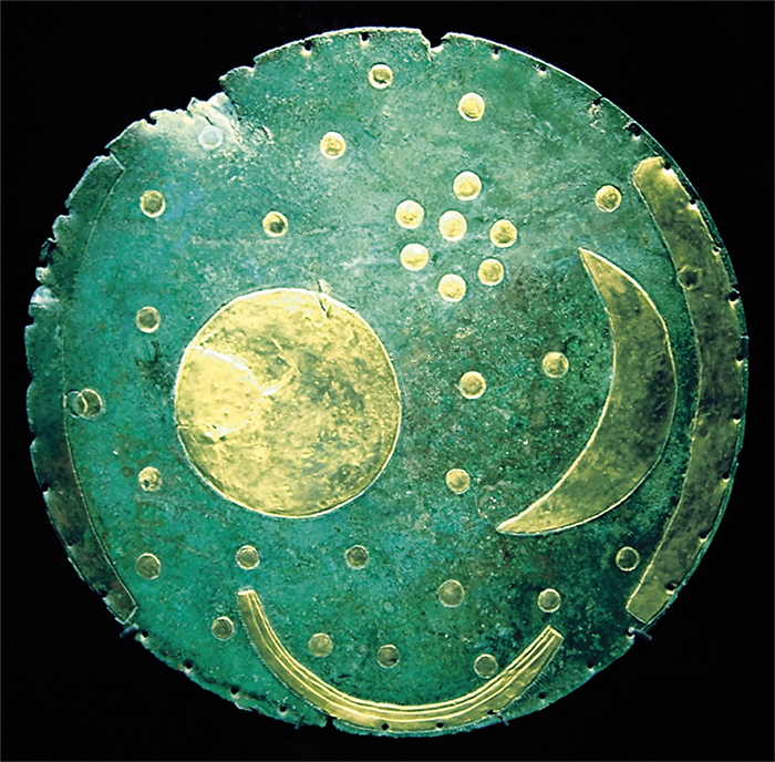 Три луны Мидгард-земли на «Небесном диске»